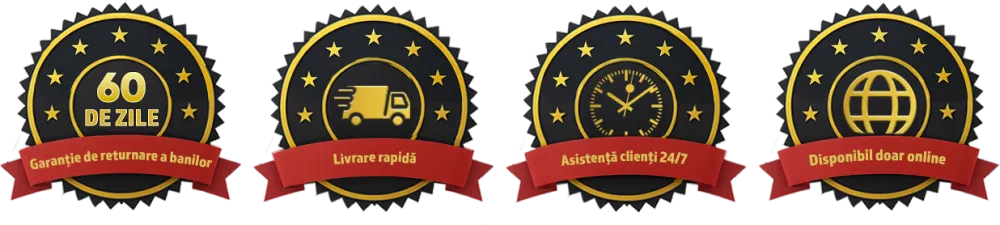 4 badges C SM RO